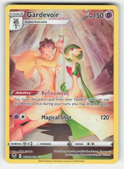 Pokemon Gardevoir TG05/TG30 SWSH12: Silver Tempest Trainer Gallery Ultra Rare NM - Image 1