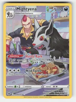 Pokemon Mightyena TG09/TG30 SWSH10: Astral Radiance Trainer Gallery Ultra Rare N - Image 1