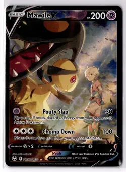 Pokemon Mawile V TG17/TG30 SWSH12: Silver Tempest Trainer Gallery Ultra Rare NM - Image 1