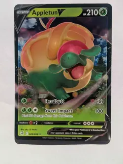 Appletun V 026/264 Swsh08 - Pokemon Fusion Strike - Near Mint Holo Ultra Rare - Image 1