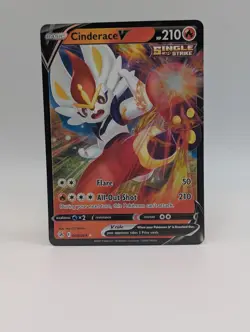 Cinderace V 044/264 Swsh08 - Pokemon Fusion Strike - Lightly Played Ultra Rare - Image 1