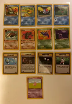 Pokemon First Edition Fossil Common Bundle X13 Excellent/Near Mint - Image 1