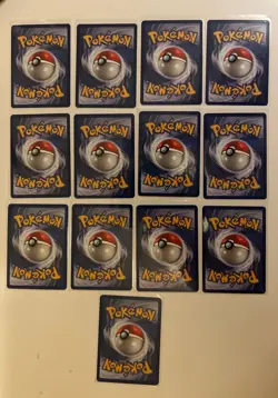 Pokemon First Edition Fossil Common Bundle X13 Excellent/Near Mint - Image 2