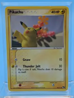 Pikachu 16/17 Regular - Common - Pokemon POP Series 2 - LP - See Video - Image 1