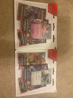 Pokemon Temporal Forces 3 Pack Blister Cleffa Or Cyclizar - Image 2