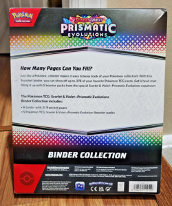 Pokemon TCG Scarlet & Violet Prismatic Evolutions Binder Collection New Sealed - Image 2