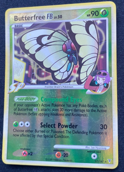 Pokemon Supreme Victors - Butterfree FB 17/147 - Rare Reverse Holo - (LP) - Image 1