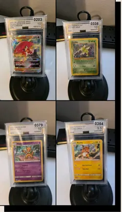 Pokemon AGS Graded Lot Of 4 - Image 1