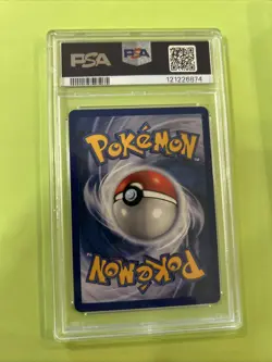 Pokemon 1st Edition Base Set Lightning Energy 100/102 PSA 9 - Image 2