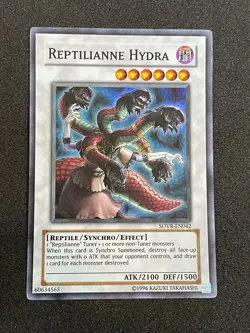 Reptilianne Hydra (SOVR-EN042) Super Rare - Unlimited Edition Yu-Gi-Oh! - Image 1