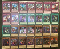 Yugioh 43 Card Magical Musketeer Fiendsmith Deck Core Starfire Requiem Max - Image 2