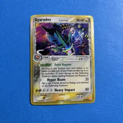 Gyarados Delta Species Holon Phantoms Reverse Holo Card 8/110 Damaged/Creased - Image 1