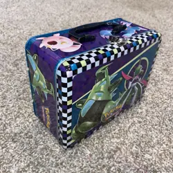 Pokemon - 2024 Collection Chest Empty (NO CARDS) stickers mini binder lunch box - Image 2