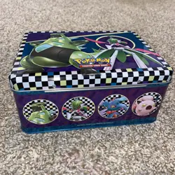 Pokemon - 2024 Collection Chest Empty (NO CARDS) stickers mini binder lunch box - Image 5