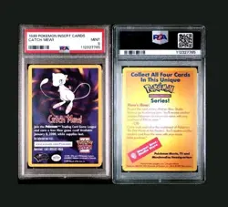 Catch Mew! PSA 9 1999 Pokemon Insert Card - Image 3
