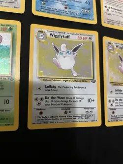 Pokemon WOTC Cards Lot Gyarados Wigglytuff Holo Jungle Base set some Damaged! - Image 3