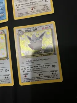 Pokemon WOTC Cards Lot Gyarados Wigglytuff Holo Jungle Base set some Damaged! - Image 4
