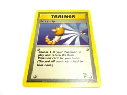Pokemon Base Set 2 Scoop Up Vintage Card 107/130 Rare NM Unplayed - Image 1