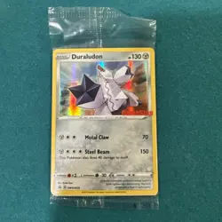 Pokemon TCG Duraludon SWSH028 GameStop Black Star Promo Card Sealed - Image 1