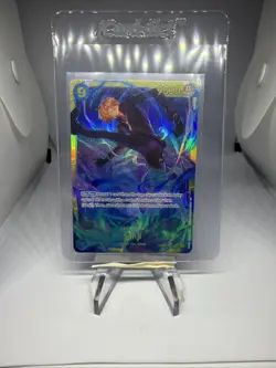 One Piece TCG Sanji OP06-119 SEC Wings of the Captain Foil Card English Edition - Image 1