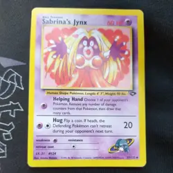 Pokemon Card Gym Challenge Sabrina's Jynx 57/132 WOTC - Image 1
