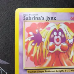 Pokemon Card Gym Challenge Sabrina's Jynx 57/132 WOTC - Image 3