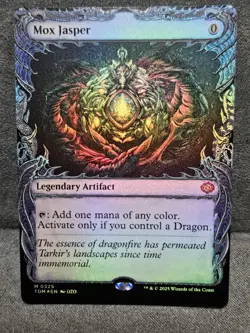 Mox Jasper (Showcase) - 0325 - Tarkir: Dragonstorm FOIL NM - Image 1