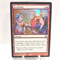 Browbeat Premium Deck Series: Fire and Lightning Foil - Image 1