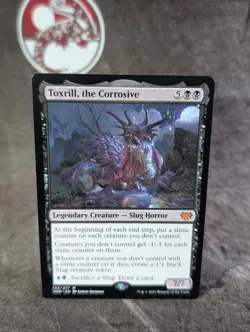 MTG - Toxrill, the Corrosive, #0132, Innistrad: Crimson Vow, Non Foil, Mythic NM - Image 1