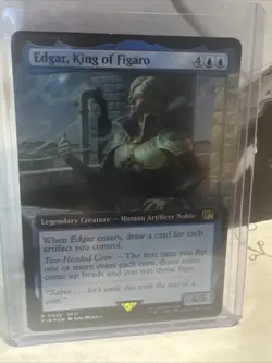 Magic: The Gathering Final Fantasy Edgar, King Of Figaro Extended Art Foil - Image 1