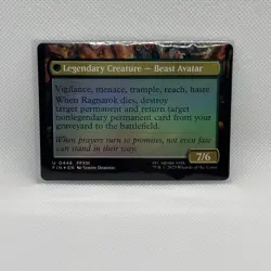 Fang, Fearless l'Cie (Extended Art) Final Fantasy Foil MTG 446 - Image 2