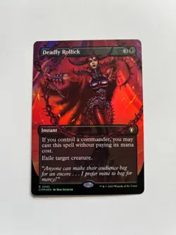 Deadly Rollick (Borderless) Commander Masters Foil MTG🔥HOT🔥 - Image 2