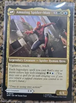 Peter Parker Marvel's Amazing Spider-Man Regular Mythic Magic Mtg #0010 - Image 2