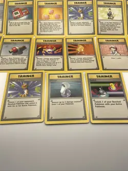 1999 Base Set Pokemon Cards Trainer Lot Of 15 Uncommons VLP Vintage - Image 4