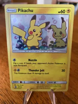 Pokemon Pikachu Promo SM162 Holo - Image 1