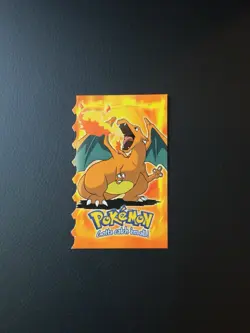 1999 Topps Charizard Pokemon #6/12 Die-Cut Evolution Card - Image 4