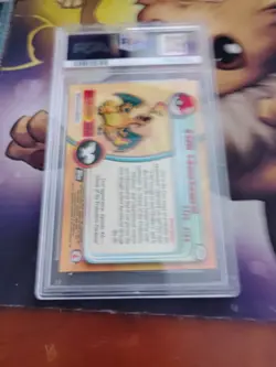 1999 Topps Pokemon TV Charizard PSA 5 - Image 4