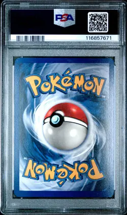 1999 POKEMON FOSSIL 1ST EDITION #7 HITMONLEE-HOLO PSA 8 - Image 2