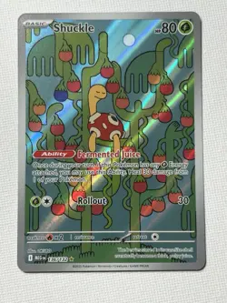 Pokemon TCG Shuckle Illustration Rare 136/132 Mega Evolution IR NM English - Image 1