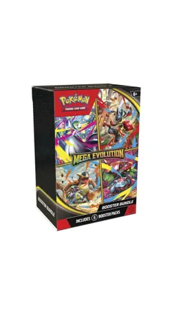 Pokemon TCG Mega Evolution Booster Bundle New Sealed (6 Packs) - Image 1