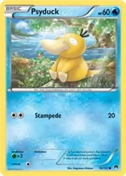 Psyduck (#16/122) - Reverse Holofoil XY - BREAKpoint MP Pokemon - Image 1