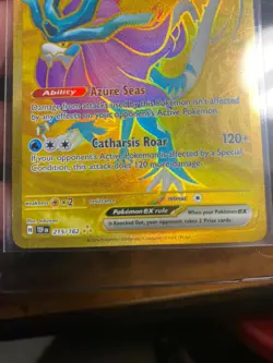 Pokemon Temporal Forces Holo Walking Wake ex 215/162 Sv05 - Image 4