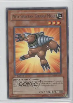 Rare - Neo-Spacian Grand Mole 1st Ed. YuGiOh Strike of the Neos #STON-EN005 2007 - Image 1