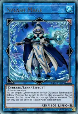 Splash Mage - Ultimate Rare 1st Edition RA04-EN080 - NM - YuGiOh - Image 1