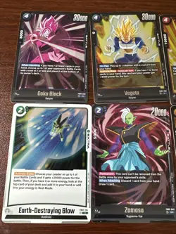 Dragon Ball Z card Lot 8 game cards Good Condition! - Image 2