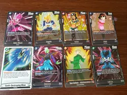 Dragon Ball Z card Lot 8 game cards Good Condition! - Image 4