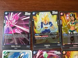 Dragon Ball Z card Lot 8 game cards Good Condition! - Image 5