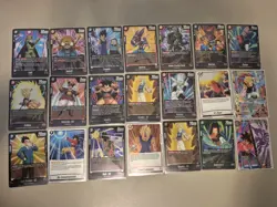 DRAGON BALL SUPER CARD GAME Raging Roar 21 HOLO Card Lot - Image 1