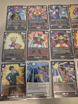 DRAGON BALL SUPER CARD GAME Raging Roar 21 HOLO Card Lot - Image 2
