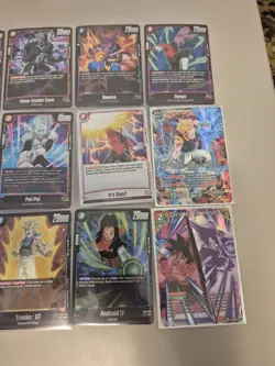 DRAGON BALL SUPER CARD GAME Raging Roar 21 HOLO Card Lot - Image 4